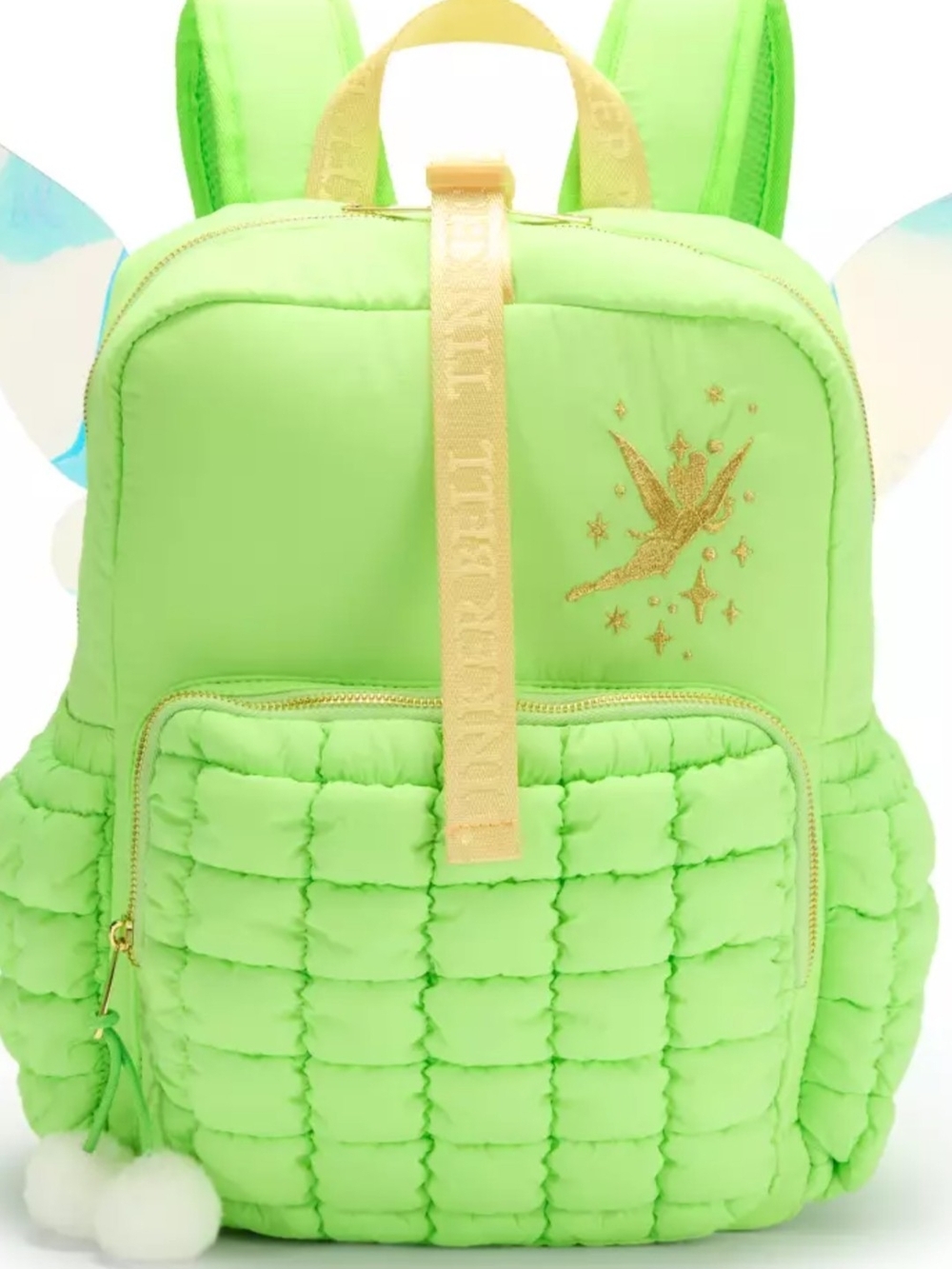 Tinkerbell with wings brand new never used backpack